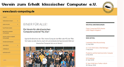 Desktop Screenshot of classic-computing.de