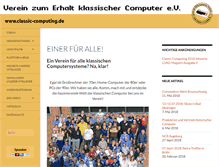 Tablet Screenshot of classic-computing.de